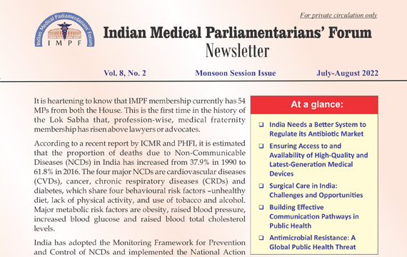 IMPF Newsletter Monsoon Session Issue 2022