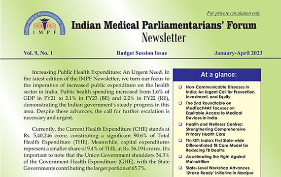 IMPF Newsletter Budget Session Issue 2023